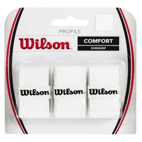 WILSON Грипови за Тенис PROFILE OVERGRIP BELI UNISEX
