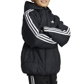 ADIDAS Јакна J ESS 3S PAD BLACK/WHITE МОМЧИЊА