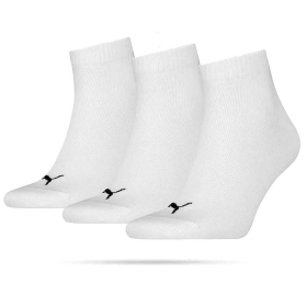 PUMA Чорапи UNISEX QUARTER PLAIN 3P UNISEX