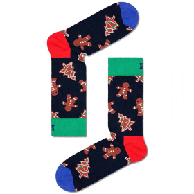HAPPY SOCKS Чорапи 1-PACK GINGERBREAD COOKIES SOCKS GIFT BOX ЗА МАЖИ