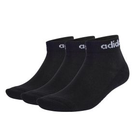 ADIDAS Чорапи T LIN ANKLE 3P BLACK/WHITE UNISEX