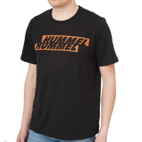 HUMMEL Маица HMLGRAPHIC DISPLACED LOGO TEE ЗА МАЖИ
