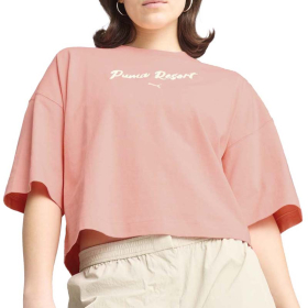 PUMA Маица PREMIUM ESS OVERSIZED GRAPHIC TEE ЗА ЖЕНИ