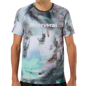 NNORMAL Маица RACE T SHIRT NATURE AL PRINT ЗА МАЖИ