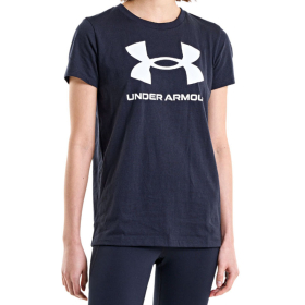 UNDER ARMOUR Маица UA RIVAL LOGO SS ЗА ЖЕНИ
