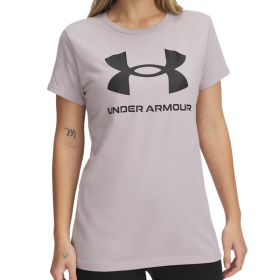 UNDER ARMOUR Маица UA RIVAL LOGO SS ЗА ЖЕНИ