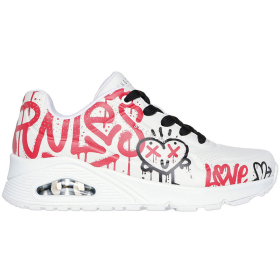 SKECHERS Патики UNO- GRAFFITI LOVE ЗА ЖЕНИ
