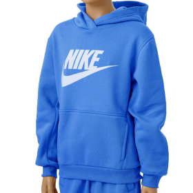 NIKE Дуксер K NSW CLUB FLC HDY HBR МОМЧИЊА