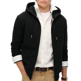 SUPERDRY Дуксер ESSENTIAL LOGO ZIP HOODIE HB ЗА МАЖИ