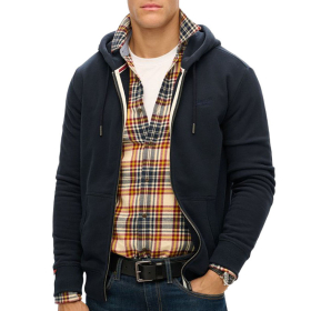 SUPERDRY Дуксер ESSENTIAL LOGO ZIP HOODIE HB ЗА МАЖИ