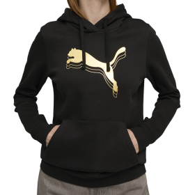 PUMA Дуксер ESS METALLIC HOODIE FL ЗА ЖЕНИ