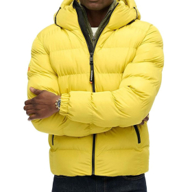 SUPERDRY Јакна HOODED SPORTS PUFFER JACKET ЗА МАЖИ