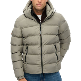 SUPERDRY Јакна HOODED SPORTS PUFFER JACKET ЗА МАЖИ