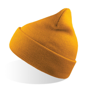 ATLANTIS Капа WIND BEANIE 100% ACRYLIC MOSTARD ЗА МАЖИ