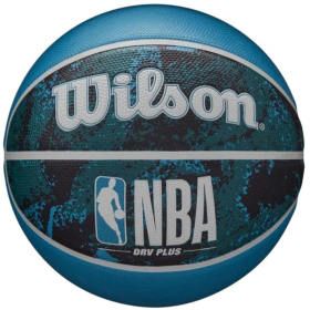 WILSON Топка NBA DRV PLUS VIBE BLACK/BLUE SZ7 UNISEX